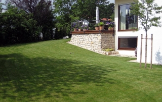 Gartengestaltung mit Jurakalkstein