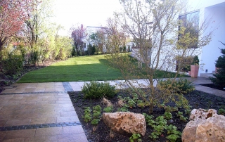 Gartengestaltung mit Naturstein