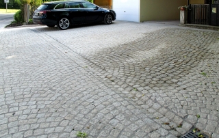 Terrasse Einfahrt Weg Abböschung