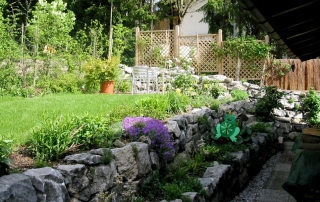 Naturstein Mauern Terrassen Wege