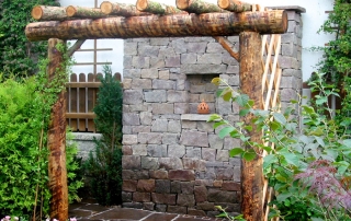 Naturstein Mauern Terrassen Wege